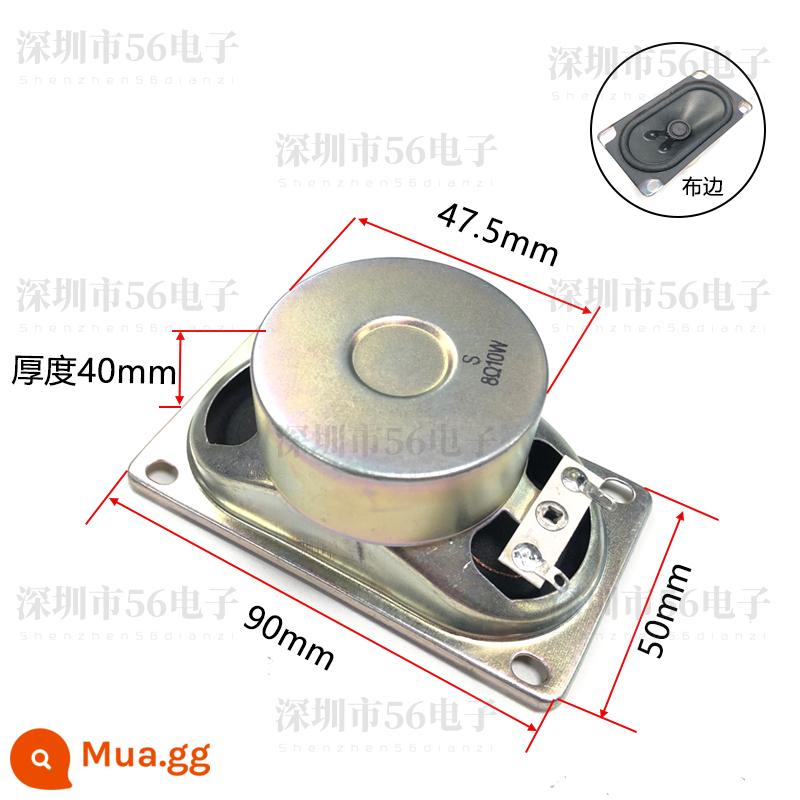 Ban Đầu S Thương Hiệu 5090 Chống Nước Sừng 4 Euro 8 Euro 10W Bãi Đậu Xe Ngoài Trời Cọc Hàng Rào Máy loa Còi 5090 - Loa 5090 edge-8 ohm 10 watt