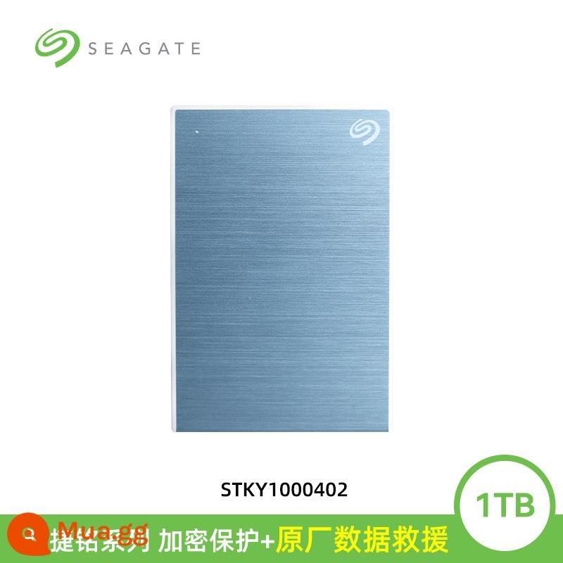 Ổ cứng di động Seagate Seagate 2t ổ cứng dung lượng lớn 2tb usb3.0 tốc độ cao điện thoại máy tính gắn ngoài PS4 - Màu xanh 1T