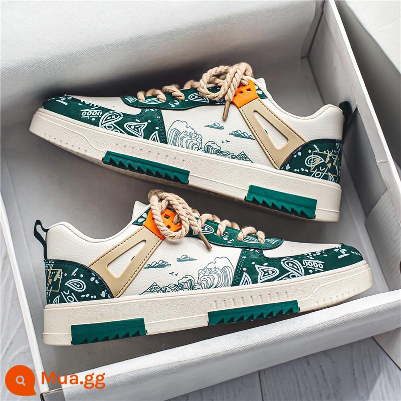 Giày Nam Mùa Xuân Mới 2023 Bé Trai Tất Cả Trận Đấu Hạt Điều Hoa Giày Sneaker Mùa Hè Cao Cấp Hợp Thời Trang Thương Hiệu Giày Thể Thao - [Phong cách hình ảnh chính] Màu be