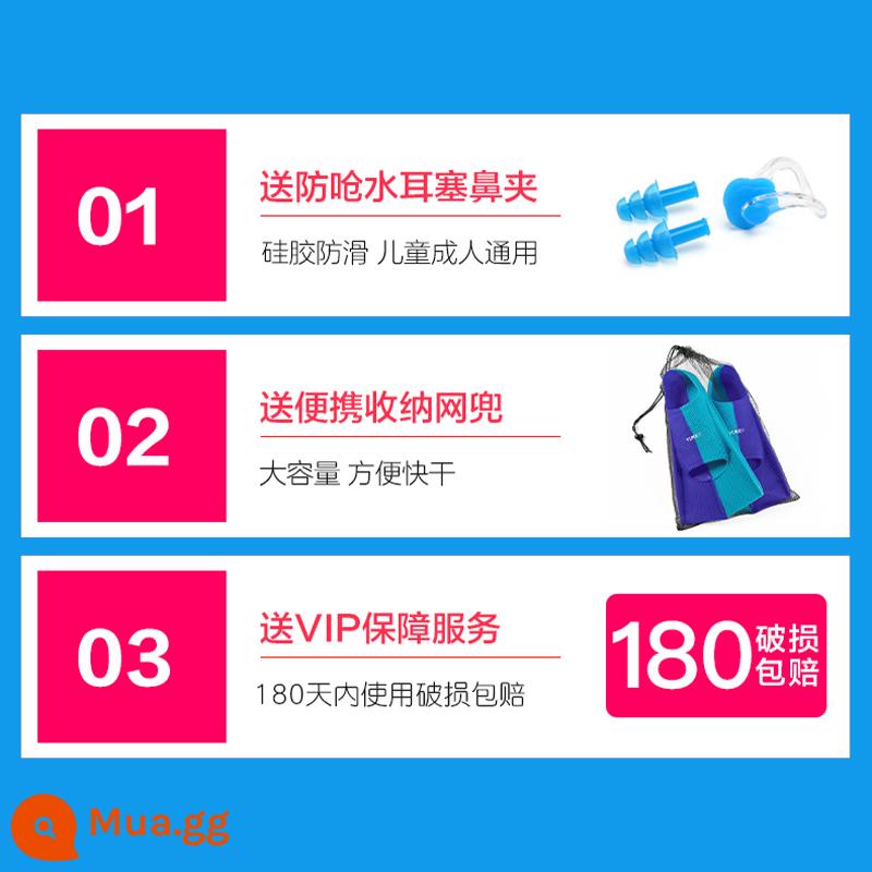 Vây bơi dành cho nam và nữ bơi ếch tự do Vây ngắn bằng silicon dành cho người lớn và trẻ em luyện tập lặn nhẹ chuyên nghiệp cho đôi chân - ❤️Mua một, tặng ba và được đảm bảo bồi thường thiệt hại trong 180 ngày khi đặt hàng❤️