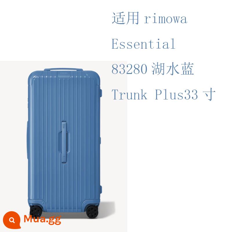 Thích hợp cho tay áo bảo vệ Rimowa cốp xe plus31 inch 33 inch rimowa hành lý bao đựng thiết yếu - Trunk plus 33 inch 83280/Lase Blue Corner Style Vỏ bọc siêu vừa vặn