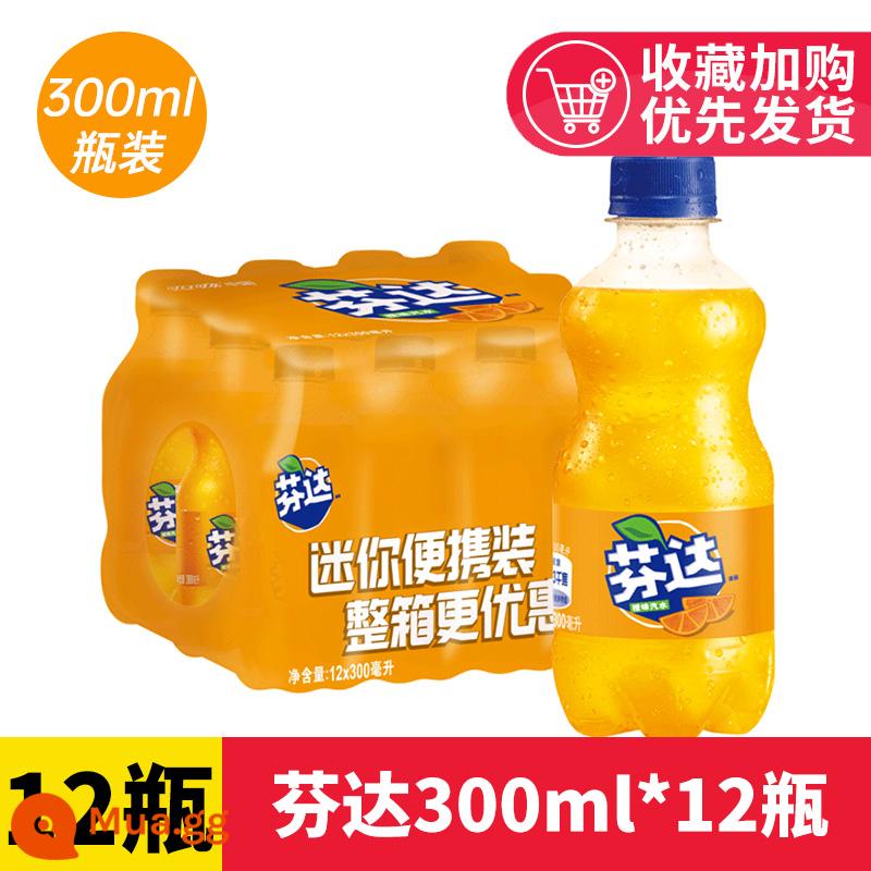 Coca-Cola Nước Uống Có Ga Soda 300Ml * 12 Chai Full Box Coke Fanta Sprite Zero Chai Mini - Fanta 300mlX12 chai