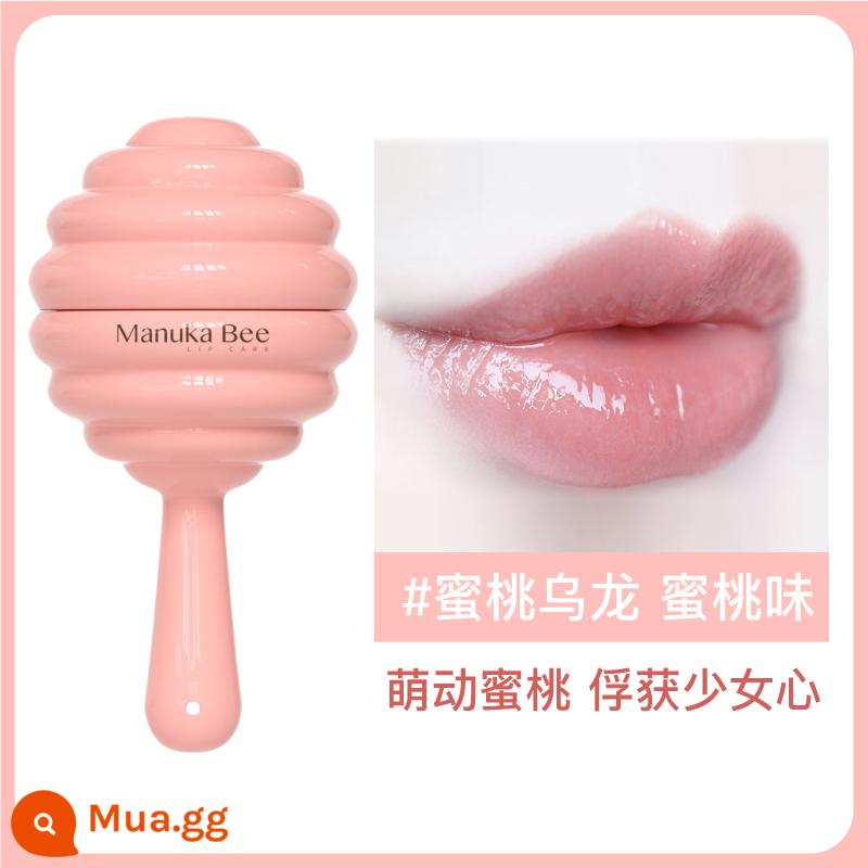 Son dưỡng môi Xiaomi Square Lollipop Dưỡng ẩm, chống khô, dưỡng ẩm cho môi dành cho học sinh nam và nữ Cửa hàng hàng đầu chính thức - ô long đào