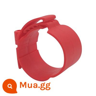 Khóa ống điều hòa trung tâm mã treo phụ kiện lắp đặt nguyên thùng chuyên chụp khu vực - 40 màu đỏ/rộng 3,5/1200 chiếc/thùng