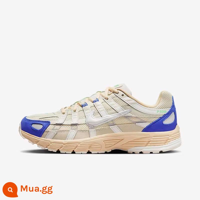 Giày Nike nữ V2K RUN màu bạc retro đế dày bố giày chạy bộ chức năng cho nam FD0736-100 - FJ5443-113 xanh be/P6000/kiểu nam