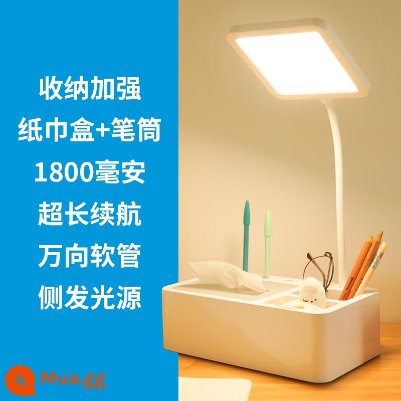 Đèn Sạc LED Chiếu Sáng Khẩn Cấp Di Động Gian Hàng Chợ Đêm Ngoài Trời Siêu Sáng Nhà Mất Điện Đèn Dự Phòng - [Mẫu siêu lưu trữ] sạc và cắm hai mục đích + bảo vệ mắt đèn chiếu sáng bên + cáp sạc