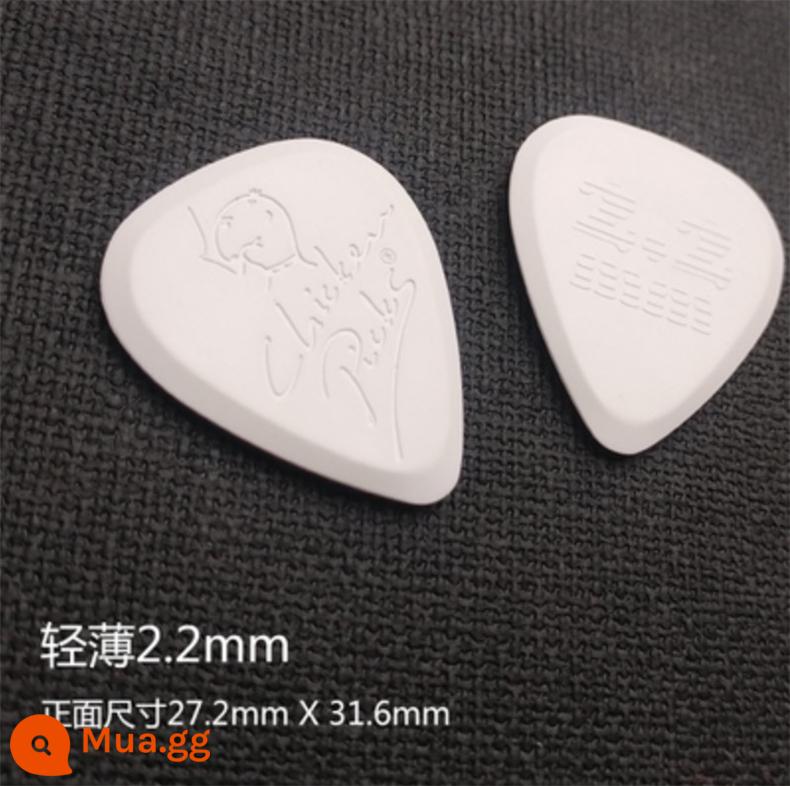 Dutch ChickenPicks ăn thịt gà chọn âm sắc bằng tay để tăng tốc độ chơi nhạc jazz chống mài mòn chọn guitar điện - LIGHT 2,2mm mỏng và nhẹ