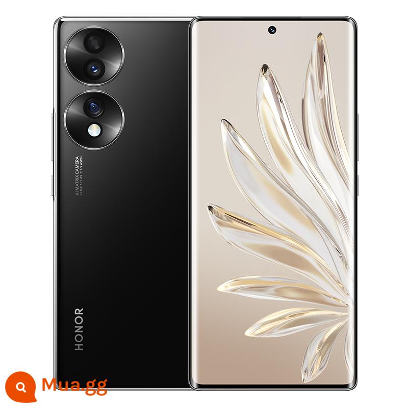 Quà tặng miễn phí cho HONOR Điện thoại di động Honor Honor 70 Pro 12 + 512GB Dimensity 8000 chip trò chơi máy ảnh 5G đầy đủ Netcom Điện thoại di động sạc nhanh 100W Trang web chính thức của cửa hàng flagship chính thức của Honor - Honor 70 màu đen bóng