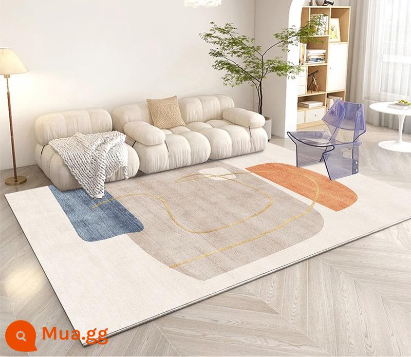 Thảm Phòng Khách 2023 Mới Sofa Bàn Chăn Ánh Sáng Cao Cấp Sang Trọng Sàn Full Shop Phòng Ngủ Đầu Giường Chăn Không Giặt - BO-670