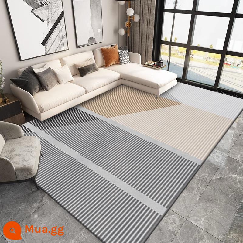 Thảm Phòng Khách 2023 Mới Sofa Bàn Chăn Ánh Sáng Cao Cấp Sang Trọng Sàn Full Shop Phòng Ngủ Đầu Giường Chăn Không Giặt - BO-848