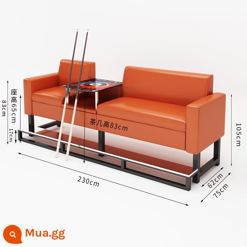 Bàn ghế bi-a mới ghế sofa bi-a ghế bi-a hội trường bi-a ghế đặc biệt ghế xem nhà sản xuất bàn ghế giải trí - Khuyến mãi dành cho 3 người Cam Cam 3 người