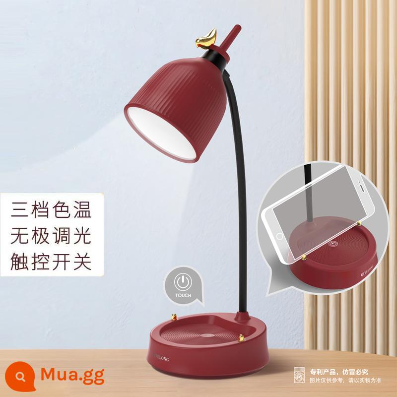 Meng chim học mắt led led lantern usb sạc plug -in đại học sinh viên ký túc xá giường ngủ ký túc xá giường ngủ cô gái trái tim - chim tròn màu đỏ