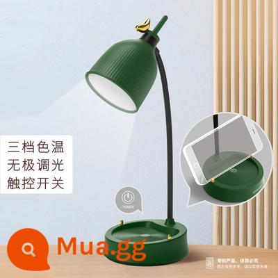 Meng chim học mắt led led lantern usb sạc plug -in đại học sinh viên ký túc xá giường ngủ ký túc xá giường ngủ cô gái trái tim - chim tròn xanh