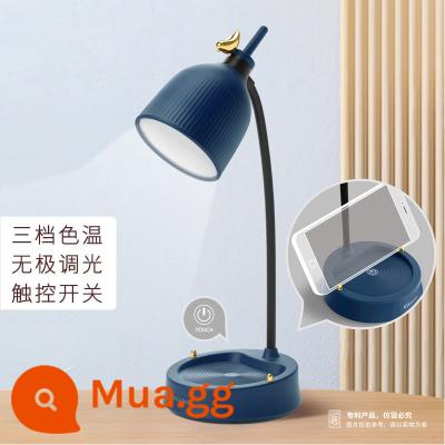 Meng chim học mắt led led lantern usb sạc plug -in đại học sinh viên ký túc xá giường ngủ ký túc xá giường ngủ cô gái trái tim - chim tròn màu xanh