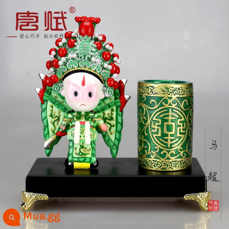 Tứ Xuyên Opera Face Trang trí Trang trí Panda Pen Chủ kỷ niệm Du lịch Tứ Xuyên Thành Đô Nghề thủ công gió Trung Quốc Quà tặng nổi bật cho người nước ngoài - Mã Siêu