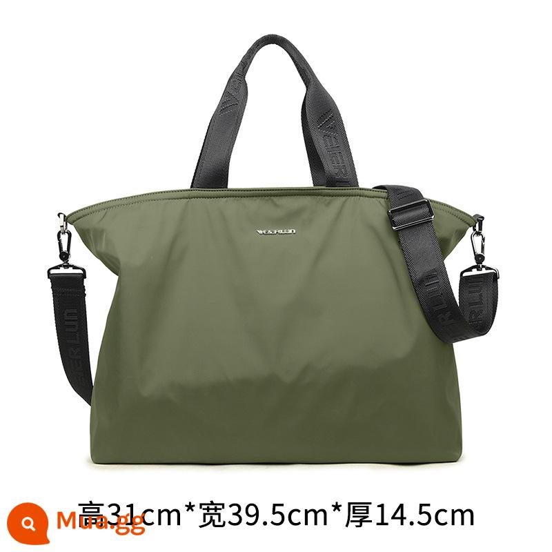 Túi nam Willen Backpack thông thường Túi nam - Xanh quân đội size lớn Wellen/chính hãng