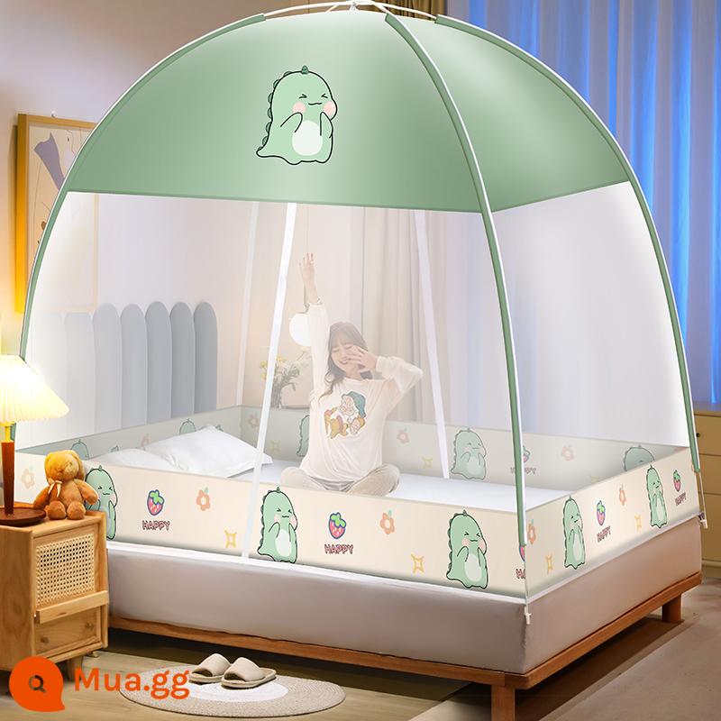 2023 mới không cần lắp đặt yurt home màn chống muỗi đơn giản tài khoản mẫu phòng ngủ trẻ em 2022 lều nhỏ - Khủng long [Mặt trên bằng vải chống bụi] Không chứa formaldehyde Hạng A Được Baoma khuyên dùng