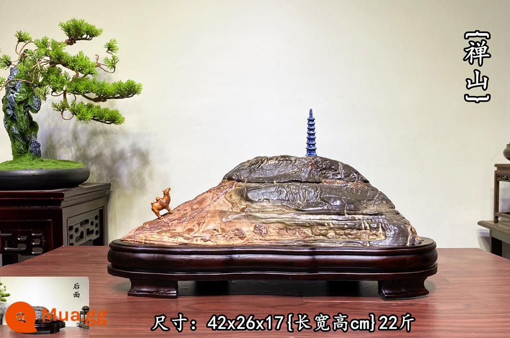 Trang trí đá Lingbi tự nhiên đá thô phòng khách phòng khách Bonsai Taihu Stone Office Xuangan Town House Loc -Water Stone Stone - quả mơ