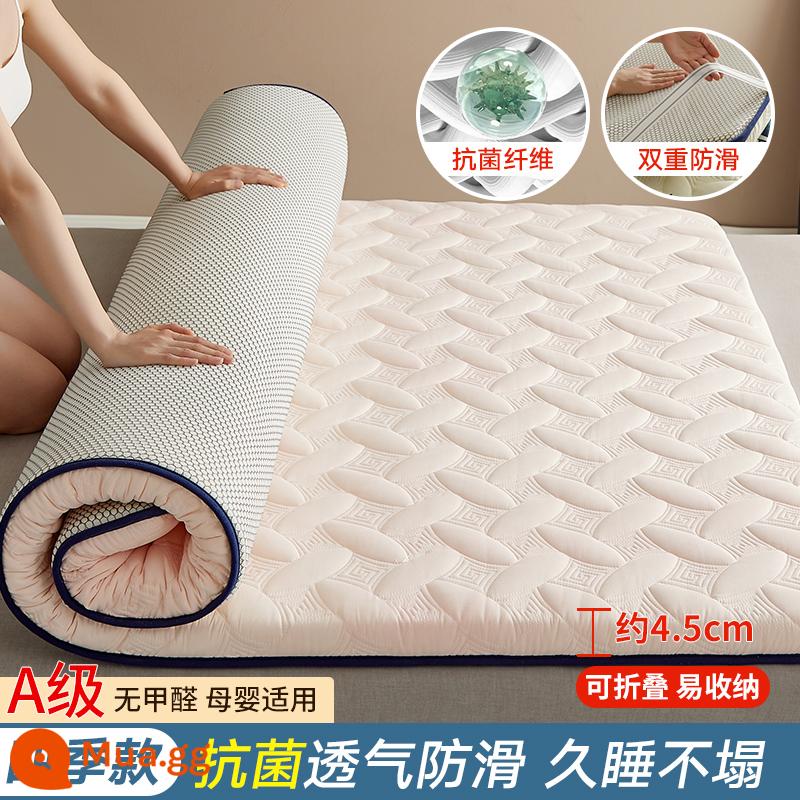 Đệm đệm cho thuê nhà mùa hè đặc biệt ký túc xá sinh viên đơn thảm xốp nệm tatami tầng thảm ngủ - Milan-Pink [Phong cách kháng khuẩn] Phù hợp cho mọi mùa