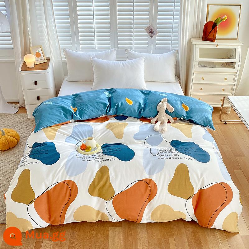 100% cotton Tân Cương vỏ chăn đơn mảnh vỏ chăn cotton 150x200x230 chăn trẻ em đơn 1.5m 180cm2 - Bột Saiyan