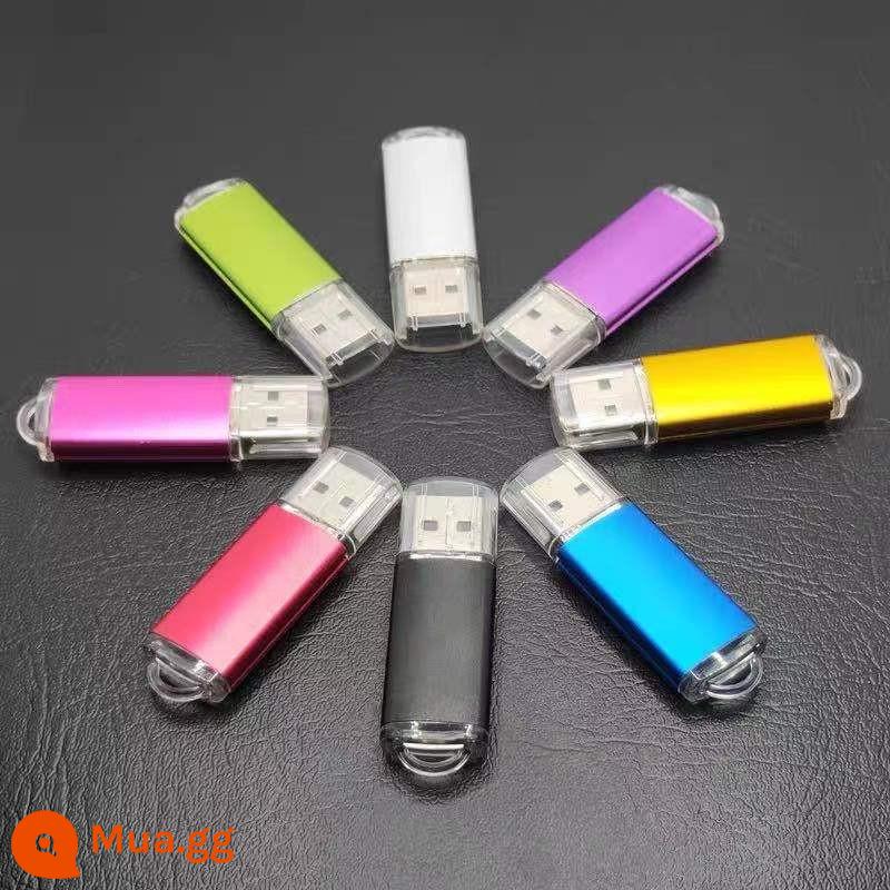 Shengji 16GB Ổ Đĩa Flash Điện Thoại Di Động Máy Tính Đôi Dung Lượng Nhiều Màu Sắc Đấu Thầu Đĩa U Công Ty Quà Tặng Logo Tùy Chỉnh - Sắc Màu (128m)