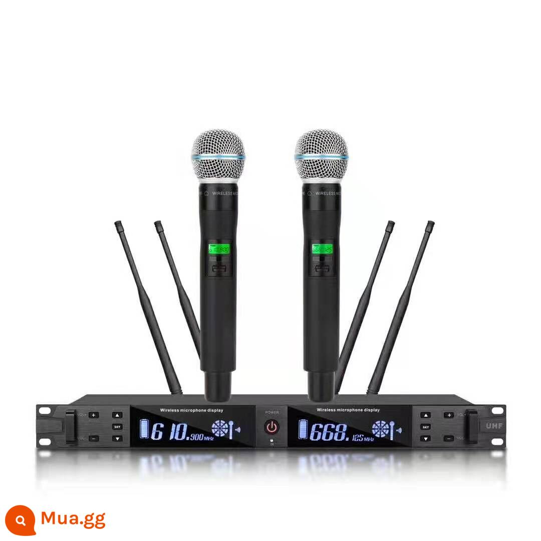 Micro không dây Shure UR2D/BETA58A một đối hai phân khúc chữ U FM ktv hát tại nhà biểu diễn đám cưới chống hú - Thiết bị cầm tay UR2D/BETA58A