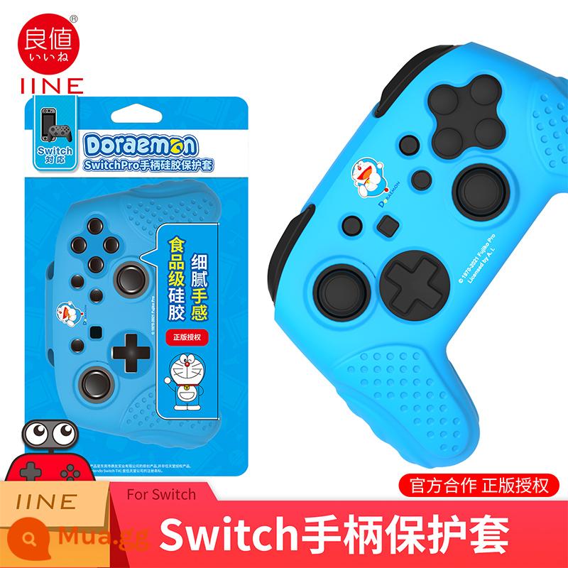 Vỏ bảo vệ tay cầm Switch pro chính hãng giá tốt Tay cầm NS chính hãng có vỏ silicon Vỏ bảo vệ tay cầm lớn - Giá trị tốt Bộ điều khiển PRO gốc Mô hình đặc biệt của Doremon