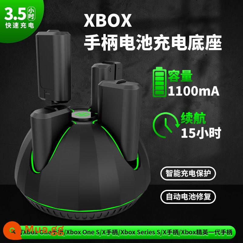 Pin tay cầm Xbox Series X/S đích thực có giá trị tốt Bộ pin sạc lại tay cầm chơi game không dây ONE S - Aojiashi pin 1100 mAh chính hãng 4 miếng + sạc