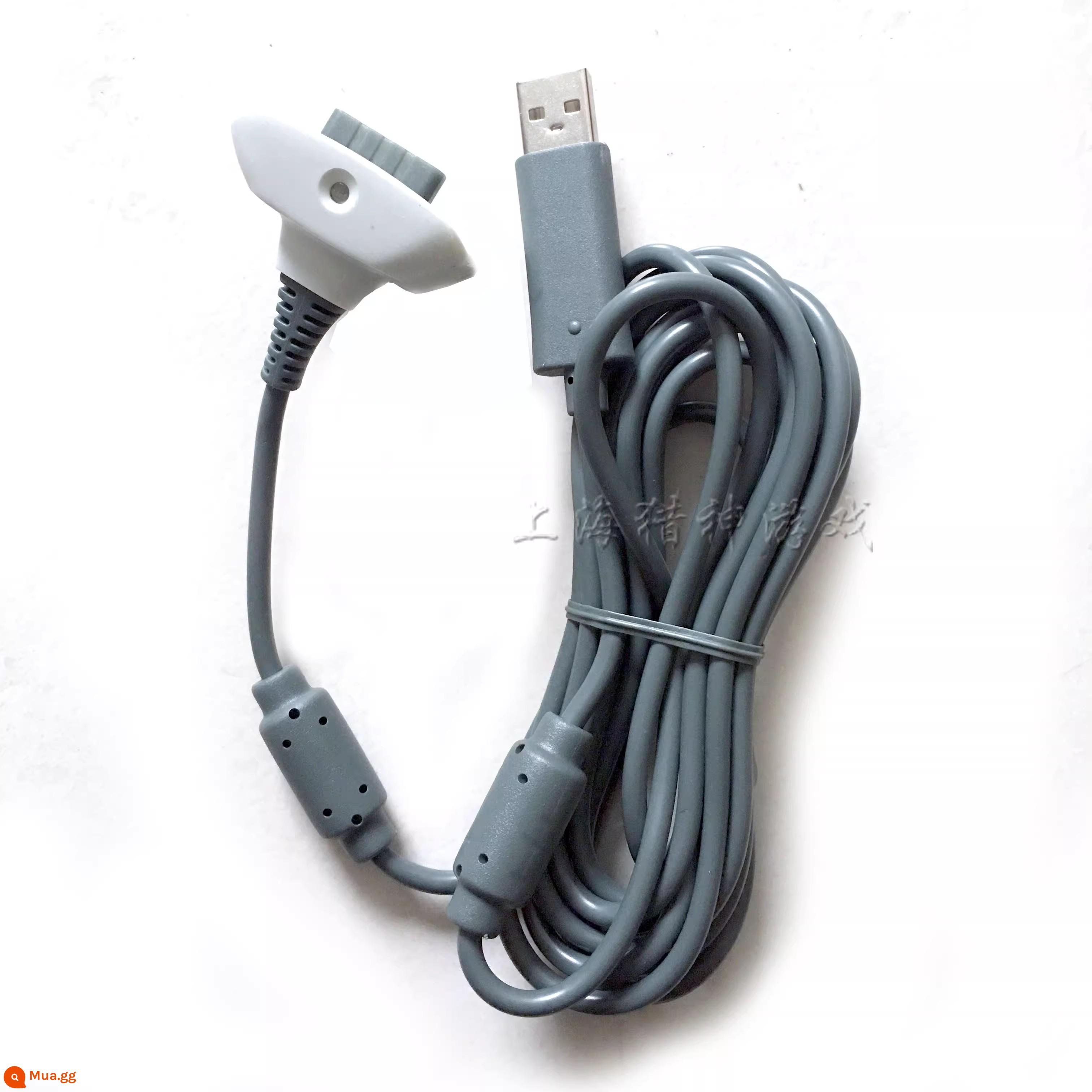 Miễn phí vận chuyển XBOX360 tay cầm cáp sạc 360 tay cầm không dây có tay cầm có dây cáp sạc USB - Xám 2,8 mét