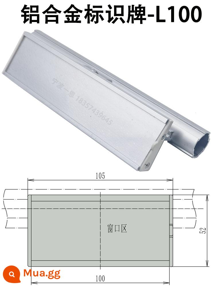 28mm hợp kim nhôm nạc ống thế hệ thứ ba cần dây phụ kiện ống nhôm hồ sơ ống tròn khớp nối làm việc xe đẩy - Ký hiệu hợp kim nhôm-L100