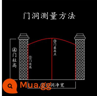 Tùy chỉnh nhôm nghệ thuật cổng sân bằng thép không gỉ khu dân cư biệt thự đơn cửa đôi nông thôn ngoài trời hàng rào sắt rèn sân tường cửa - bắn tùy chỉnh