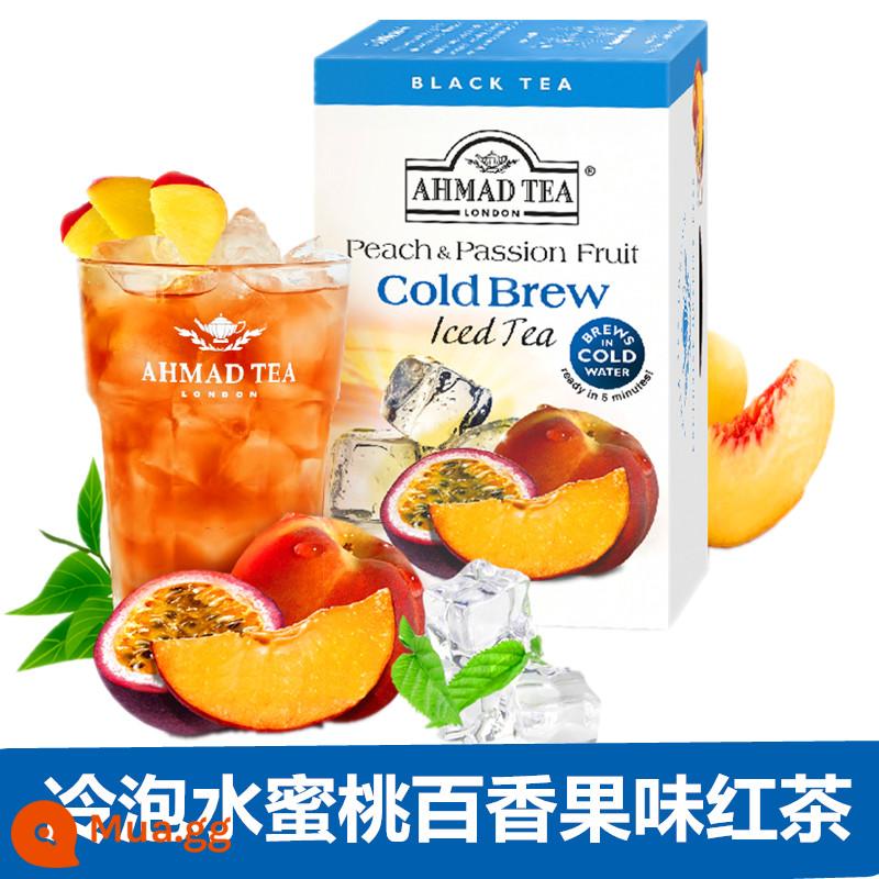 [Mua 3 tặng 1] Trà Đen Chanh Chanh Túi Trà Cold Brew Tea Cold Brew Tea Frozen Lemon Tea 20 Gói AHMADTEA - Trà đen đào và chanh dây lạnh