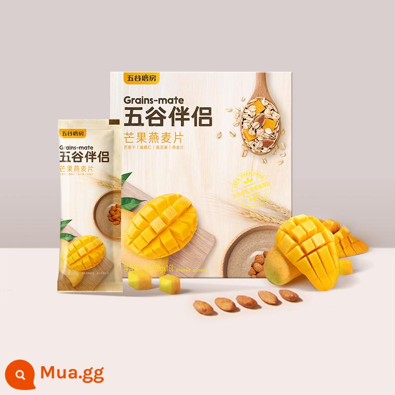 Five Grains Mill Mango Oats Five Grains Companion Bột yến mạch Đồ uống ủ liền Ngũ cốc Bữa sáng bổ dưỡng Thay thế bữa ăn - xoài xoài