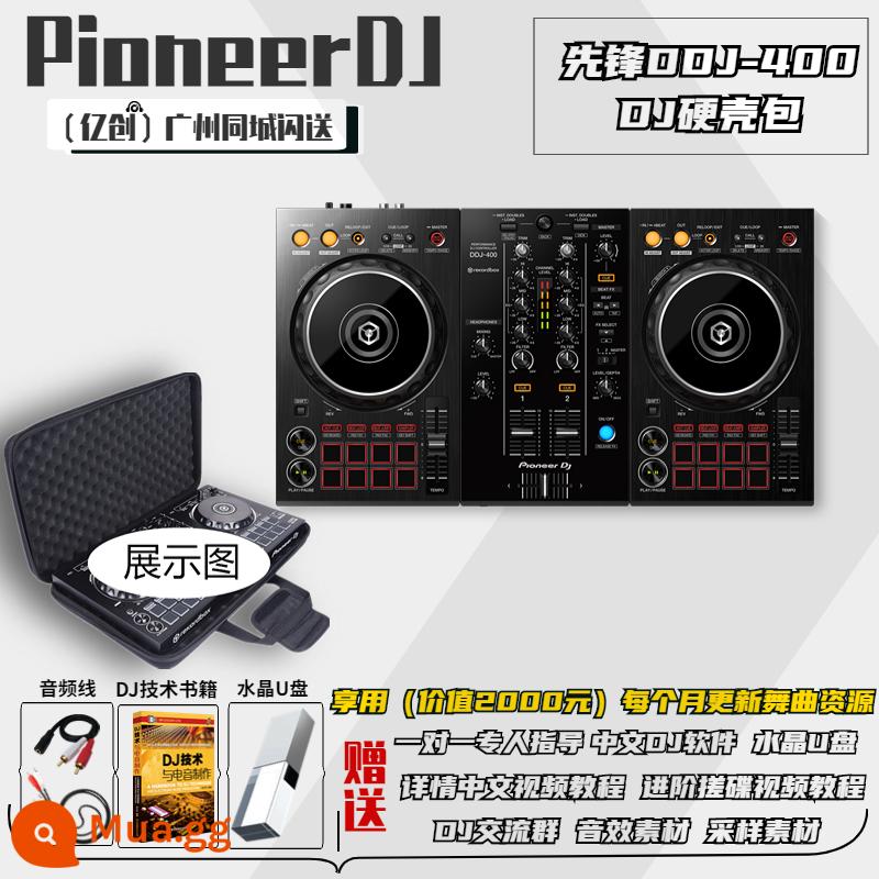 Pioneer/Pioneer DDJ-400 DDJ-FLX4 Bộ điều khiển DJ Bộ điều khiển DJ Bộ điều khiển DJ Pioneer cấp cơ bản - Túi Pioneer DDJ400+DJ