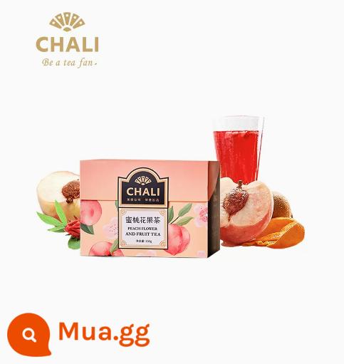 Trà trái cây hoa đào CHALI Trà trái cây Trà trái cây sấy khô Roselle Rose Túi trà kết hợp do Công ty sản xuất - Trà trái cây hoa đào*1