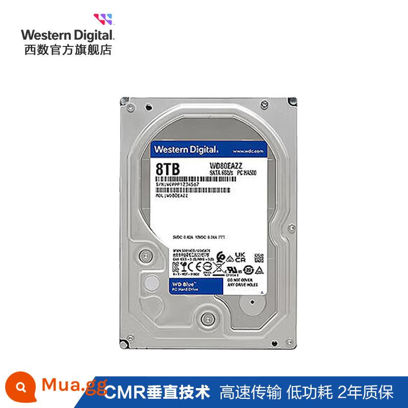 Ổ cứng cơ WD Western data 4t 2t 4tb 6t 8tWestern2tb đĩa cơ 1tb máy tính 1t máy tính để bàn - Đĩa xanh 8T CMR | WD80EAZZ