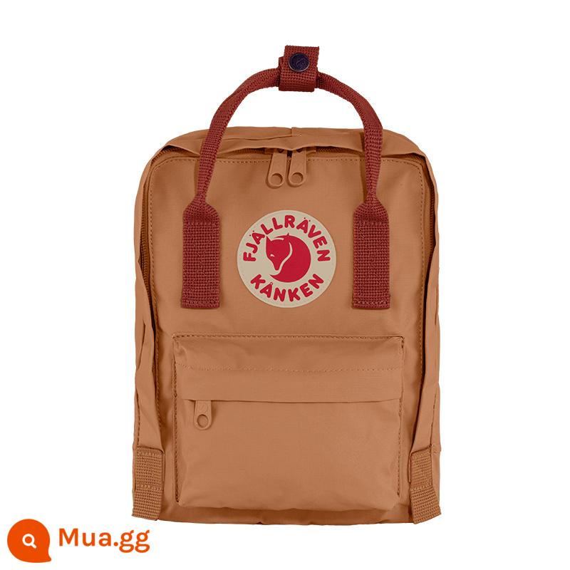 Balo Fjallraven/cáo Bắc Cực Kanken Mini Mini Cặp Cặp Đi Học Balo Nữ 23561 - 241-243 màu cát đào/nâu gốm