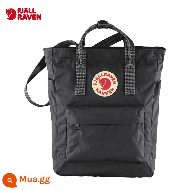 Túi tote ngoài trời Fjallraven/Cáo Bắc Cực G-1000 Túi Messenger đeo vai sức chứa lớn 23710 - 550 màu đen