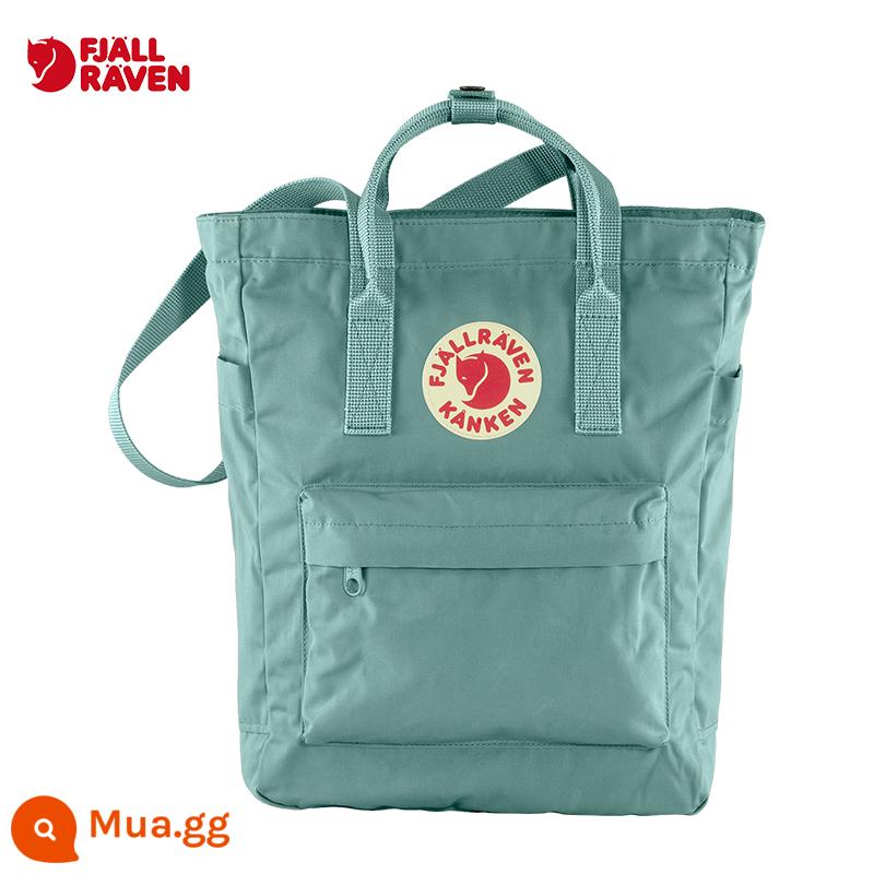 Túi tote ngoài trời Fjallraven/Cáo Bắc Cực G-1000 Túi Messenger đeo vai sức chứa lớn 23710 - 664 sương giá màu xanh lá cây