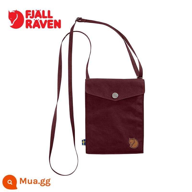 Fjallraven Cáo Bắc Cực Túi Nhỏ Nam Nữ G-1000 Túi Đeo Vai Thời Trang Ngoài Trời Túi Xiên Túi 24221 - 356 màu nâu đậm tím