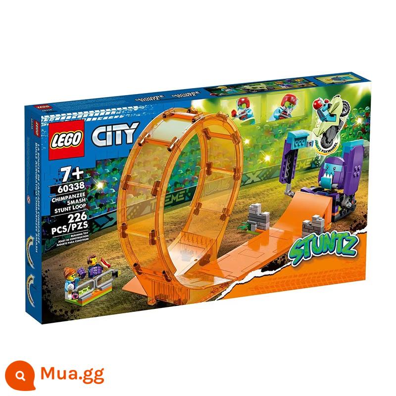 Lego Khối Xây Dựng Dòng Thành Phố Máy Bay Chữa Cháy Những Người Bạn Tốt Bé Trai Và Bé Gái Lắp Ráp Xe Thể Thao Đồ Chơi Hộp Nhỏ Bộ Khởi Đầu - Đu Búa Gorilla 60338