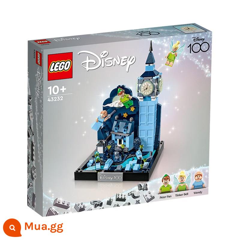 Lego Khối Xây Dựng Dòng Thành Phố Máy Bay Chữa Cháy Những Người Bạn Tốt Bé Trai Và Bé Gái Lắp Ráp Xe Thể Thao Đồ Chơi Hộp Nhỏ Bộ Khởi Đầu - Peter Pan và Wendy bay qua London 43232