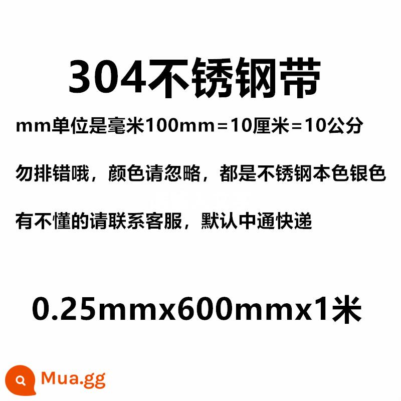 Thép không gỉ 304 tấm thép mỏng Tấm thép không gỉ 316 da thép 0,05 0,1 0,15 0,2 0,3mm - Hoa hồng đỏ 0,25x600x1 mét