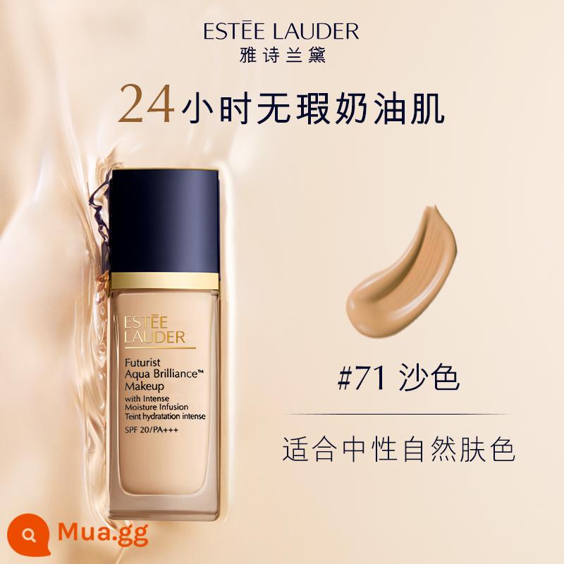 [Li Jiaqi Live Room] Estee Lauder Qin Water Foundation Dưỡng ẩm, nuôi dưỡng, che khuyết điểm, chống nắng, nhẹ nhàng và không tì vết - 2N1#71 Tông da trung tính tự nhiên