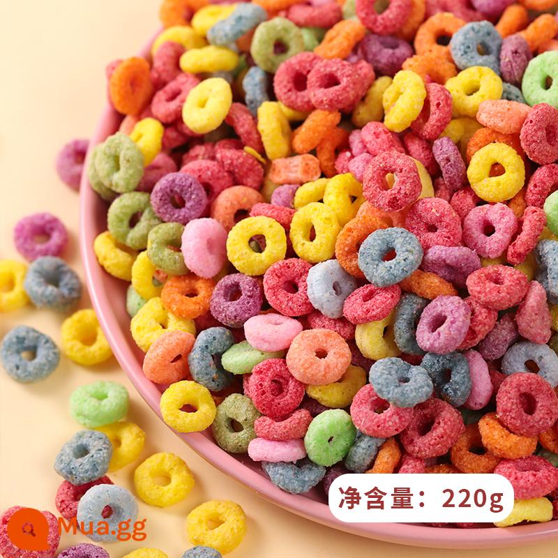 Kem Pháp Chip Trang Trí Bánh Chip Nghiền Nghiền Bánh Quy Kem Gỗ Cám Cốc Chấm Nước Mochi Chip - Cheerios trái cây nhiều màu sắc 220g