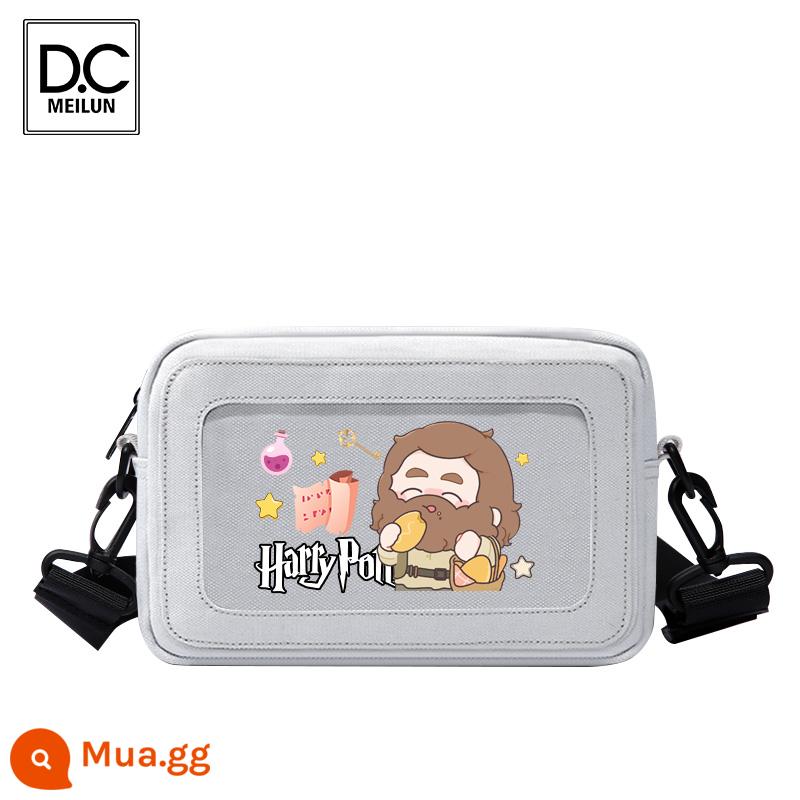 Harry Potter Tide Thương hiệu Kính bên vai Messenger Messenger Túi vai nhỏ Túi di động Túi di động - Hagrid trắng thường xuyên