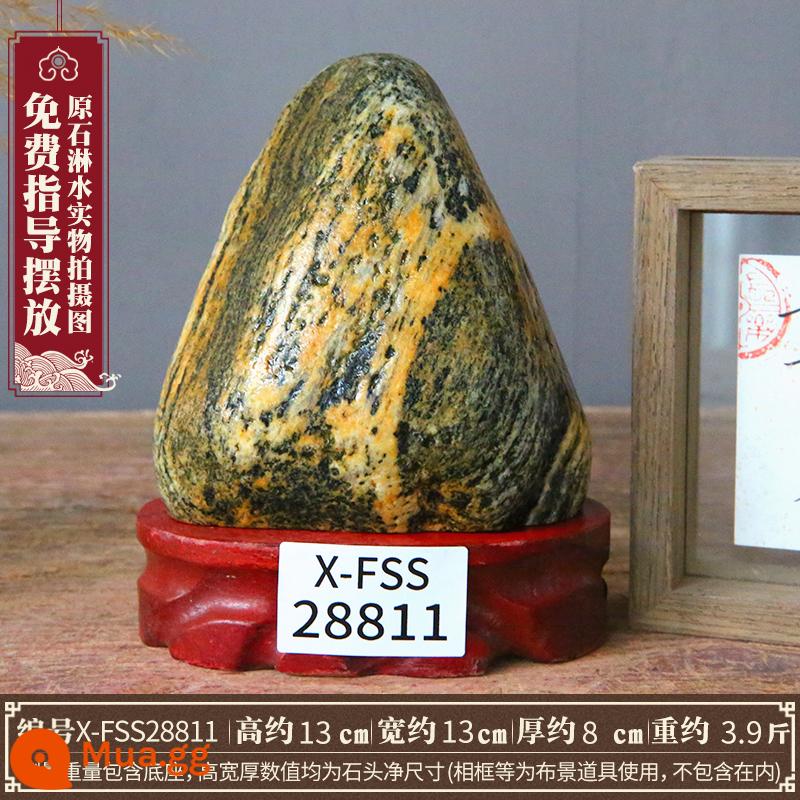 Taishan Stone Gandang nhượng quyền thương mại hàng đầu đích thực trang trí đá gốc trong nhà và ngoài trời khắc đá trang trí văn phòng nhỏ - X-FSS28811