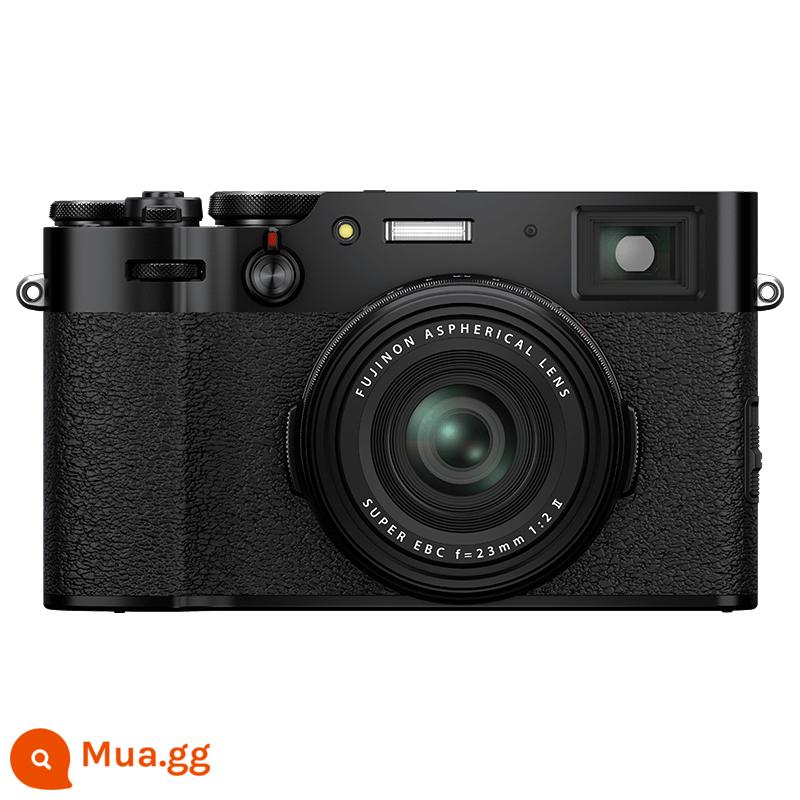 Máy ảnh kỹ thuật số trục phụ Fuji x100v máy ảnh một mắt siêu nhỏ 23 ống kính Fujifilmx lấy nét cố định x100f lít vlog nhỏ - đen