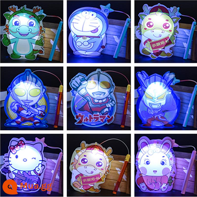 Tết Trung Thu 2023 Trẻ Em Hoạt Hình Di Động Đèn Lồng Mẫu Giáo Thỏ Phát Sáng Đồ Chơi Halloween Sáng Tạo Món Quà Nhỏ - DIY Lớn 3 Bài Hát Đèn Lồng Âm Nhạc PVC 10 Pin Gửi Pin