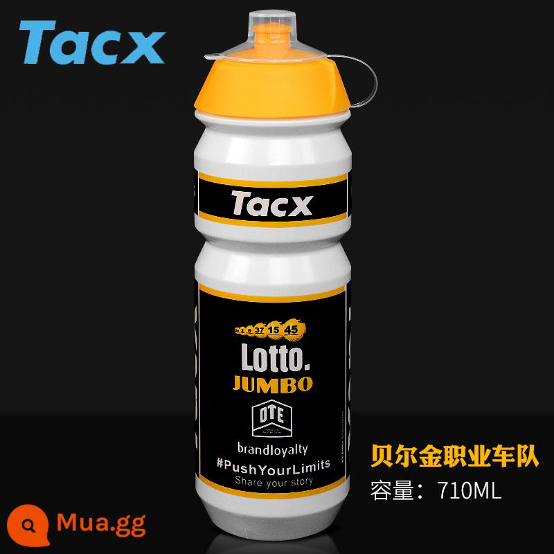 Tacx Xe Đạp Tour De France Đội Phiên Bản Nước Xe Đạp Đường Bộ Sự Kiện Đạp Xe Cốc Nước Ngoài Trời Di Động Bóp Cốc Nước - Bình nước Belkin Pro Racing Edition (710ml)